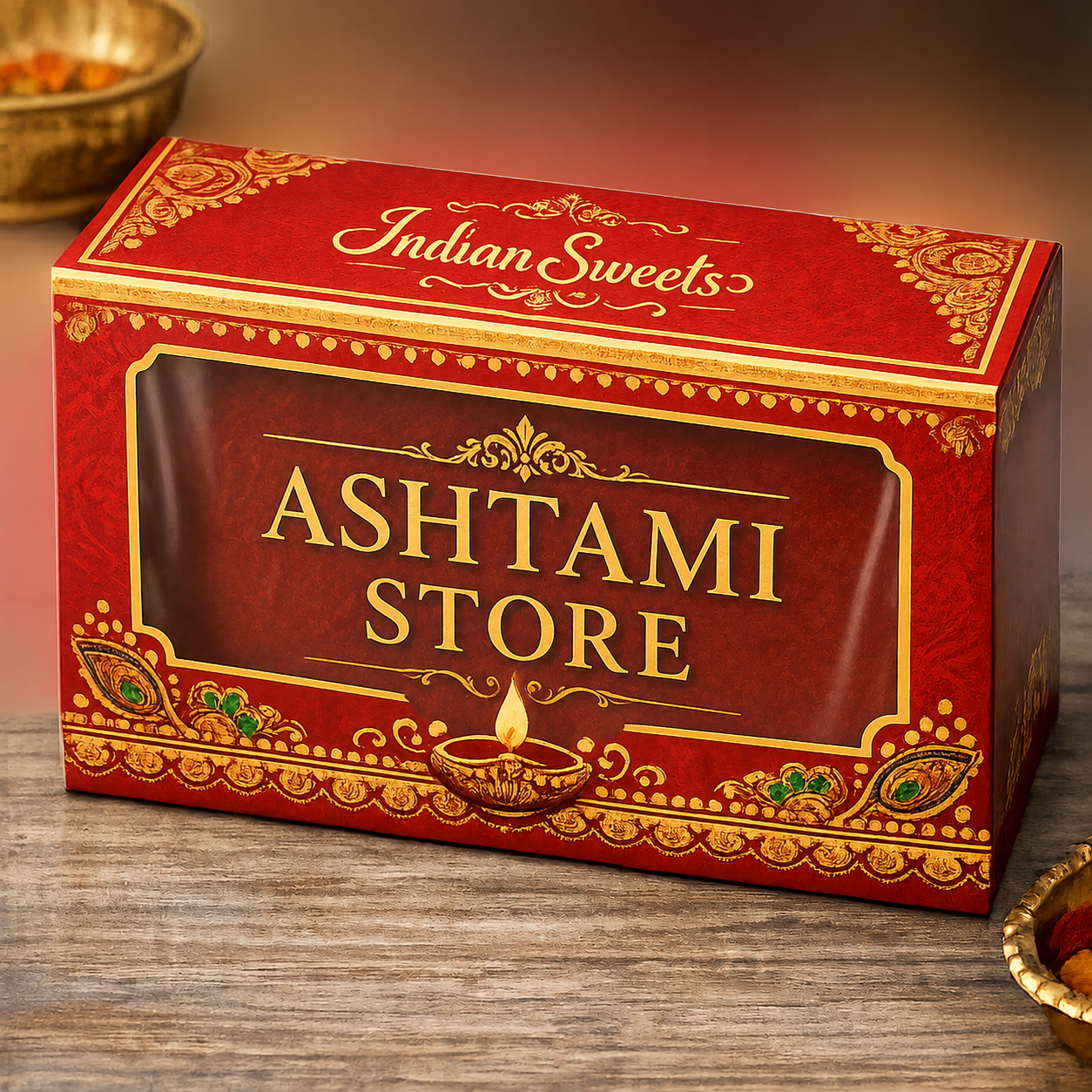 Ashtami Store Ladoo Box